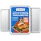 Emporio Kitchen Baking Pan Set, Small, Medium, and Large Aluminum Cookie Sheet Pan, 9x13, 10.5x15, 13x18 EMPKSST133X - alternate 1
