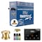 Steamspa Oasis 9KW Steam Generator with Continuous Steam Wireless Control and Auto-Drain in Gold OAW900GD-A - alternate 1