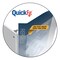 Stride QuickFit Round-Ring View Binder, 3 Rings, 1.5in Capacity, 11 x 8.5, White STW88020 - alternate 3