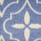 Homeroots 6' X 9' Blue And Ivory Geometric Indoor Outdoor Area Rug 572905 - alternate 7