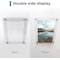 Fab Glass And Mirror Single Acrylic Magnet Wall Frame Size: 12in x14in for Art 8in x10in Chrome F1AC3M12X14CH - alternate 6
