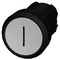 Siemens Pushbutton, 22 mm, round, plastic, white, inscription: I 3SU1000-0AB60-0AC0-ZY19 - alternate 2