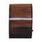 Homeroots 16" Brown Solid Wood Round One Drawer Floating Nightstand 651873 - alternate 7