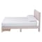 Baxton Studio Elora Modern Light Pink Pleated Velvet Queen Size Storage Bed 255-13812-ZORO - alternate 6