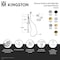 Kingston Brass Shower System with Slide Bar and Hand Shower, Polished Brass KXK2542 - alternate 2