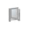 Homeroots 18" White Wood, Metal Floating Bathroom Vanity 571351 - alternate 7