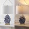 Jonathan Y Gretchen 25" Classic Traditional Ginger Jar Ceramic/Metal LED Table Lamp, Blue/White JYL3051A - alternate 10