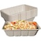 Ecoquality 40oz Rectangular Sugarcane Container, Compostable Bowls for Takeout, and Restaurant, 200PK EQCRTB40-200 - alternate 1