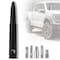 Recon Truck Accessories .50 CAL BULLET SHAPED EXTENDED RANGE ALUMINUM 8IN SHORTY ANTENNA RED 264ANT50RD - alternate 7