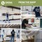 Ekena Millwork Rustic 2 Board Joined Board-n-Batten Faux Wood Shutters w/Quarter Round Arch Top, 10 3/4W x 82H, PR FBJ06Q11X082RUF - alternate 9