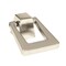 Amerock Blackrock 1-13/16 inch 46mm Length Polished Nickel Cabinet Pendant 2000608 - alternate 1