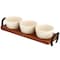 Wanda June Home 4 Piece 15 Inch Bamboo Tray and Condiment Server Set in Golden Brown 138805.04 - alternate 1