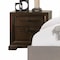Homeroots 18" X 28" X 26" Tobacco Wood Nightstand 347067 - alternate 1