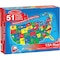 Melissa & Doug U.S.A. (United States) Map Floor Puzzle, 51 Pieces 440 - alternate 1