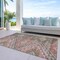 Homeroots 8' X 10' Brown And Terra Cotta Southwestern Washable Indoor Outdoor Area Rug 603536 - alternate 6
