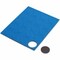 U Brands Heavy-Duty Board Magnets, Circles, Blue, 0.75", 20PK 5143U0-120 - alternate 1