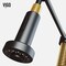 Vigo Edison Single Handle Pull-Down Sprayer Kitchen Faucet in Matte Brushed Gold and Matte Black VG02001MGMB - alternate 7