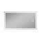 Homeroots 47" Clear Lighted Unframed Bathroom Vanity Mirror 564841 - alternate 1