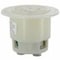Leviton Locking Receptacle, L6-20R, 20 A, 250V AC, Single Phase, 2 Pole, Flush Mount, Screw Terminals 2326 - alternate 1