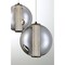 Euf Atomo, Chandelier, 3-Light, 21", Matte Black, Smoked Glass 45736-036 - alternate 3