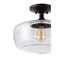Jonathan Y Marfa 14" 1-Light Modern Farmhouse Schoolhouse Frosted Glass/Metal LED Semi Flush Mount, Oil Rubbed B JYL7517A - alternate 9