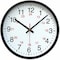 Universal Round Wall Clock, 24hr., Black, 12.5 UNV10441 - alternate 1