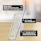 Azar Displays Clear Acrylic 6in x 9in Countertop Bifold Brochure Holder, 10PK 252015-10PK - alternate 6