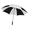 Diamondback Golf Umbrella, Polyester Fabric, Black/White Fabric, 29 in UMB-10A - alternate 1