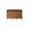 James Martin Vanities Brittany 60" Single Vanity, Saddle Brown, w/ 3 CM Phantome Eclos Top 650-V60S-SBR-3PHT - alternate 1