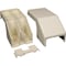 Legrand Transition, CableSmart 40N2 Series, 1 Channel, 2.718 in W, 2.312 in H, 6.125 in L, Ivory 40N2F74V - alternate 1