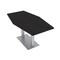 Skutchi Designs Hexagon Conference Table With Power Unit, 36 in W, 72 in L, Black HAR-HEX.IR-36X72-DOU-U999ST19-NA - alternate 1