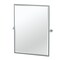 Gatco Glam 32.5" Framed Rectangle Mirror, Chrome 4639FS - alternate 1