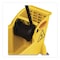 Rubbermaid Commercial 31 qt Mop Bucket and Wringer Combination, Yellow, Plastic FG738000YEL - alternate 5