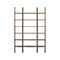Homeroots Brown Iron and Solid Wood Six Tier Bookcase 392220 - alternate 4