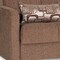 Homeroots 73" Brown Chenille Sleeper Sofa And Toss Pillows 607124 - alternate 5