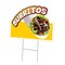 Signmission Burritos Yard Sign & Stake outdoor plastic coroplast window, C-DC-1216-Burritos C-DC-1216-Burritos - alternate 1