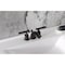 Kingston Brass Mini-Widespread Bathroom Faucet with Pop-Up Drain, Oil Rubbed Bronze KB8955CML - alternate 6