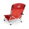 Picnic Time Family Of Brands NCAA Ohio State Buckeyes Tranquility Beach Chair with Carry Bag - Low Beach Chair for AdultsRed 792-00-100-444-0 - alternate 1