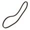 Oregon Replacement Belt, Premium Drive Belt, Toro 119-3309, 1/2 in x 58-1/4 in 75-767 - alternate 1