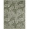 Homeroots 8' X 10' Ivory And Green Palm Leaf Indoor Outdoor Area Rug 550236 - alternate 5