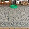 Jonathan Y Charleston Vintage Filigree Textured Weave Gray/Teal 6 ft. x 9 ft. Indoor/Outdoor Area Rug SMB106E-6 - alternate 6