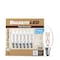 Bulbrite LED Filament PK of 6, 5.1 W Dimmable B11 Light Bulb with Clear FinishE12 Base, 4000K 776234 - alternate 10