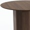 Homeroots 46" Brown Wood Pedestal Base Round Top Dining Table 720950 - alternate 5