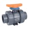 Hayward Flow Control Ball Valve, True Union, 1", PVC/FPM, Full Port, S/T TBH1100ASTV0000 - alternate 1