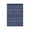 Homeroots 10' X 14' Navy Blue And Black Southwestern Washable Indoor Outdoor Area Rug 587553 - alternate 5