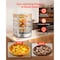 Vevor 3-Tier Commercial Food Warmer Display Pizza Cabinet 60L with LED Light NB-1P - alternate 5