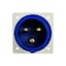 Walther-Werke Pin and Sleeve Inlet, 30A, 230 or 250, 1 Phase, 2 Pole, NEMA Not Rated 635306 - alternate 5