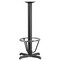 Flash Furniture Beverly 22'' x 22'' Restaurant Table X-Base with 3'' Dia. Bar Height Column and Foot Ring XU-T2222-BAR-3CFR-GG - alternate 1