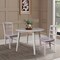 Whitewood Industries Extension Dining Tables, 45 in L, 54 in H, Parawood, 3 Piece K09-42DL-C2-2 - alternate 3