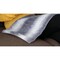 Homeroots 12" X 24" Gray Ombre Faux Fur Heated Plush Lap Pad 544504 - alternate 6